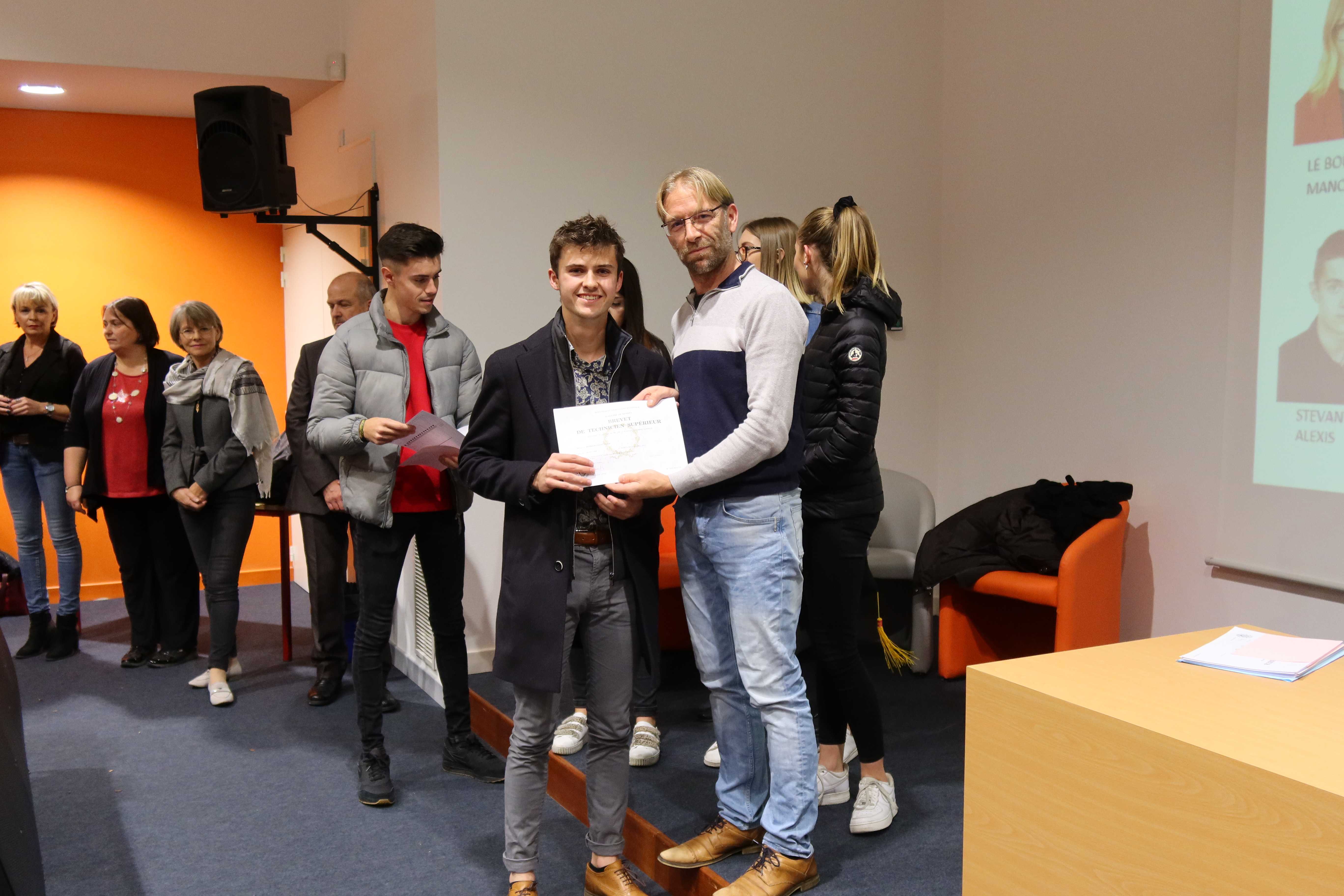 BTS GESTION DE LA PME remise des diplômes