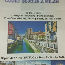 Licence Dcg St Brieuc Projet voyage Milan février 2020