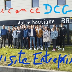Licence DCG : visite Biscuiterie Brieuc 3 octobre 2019