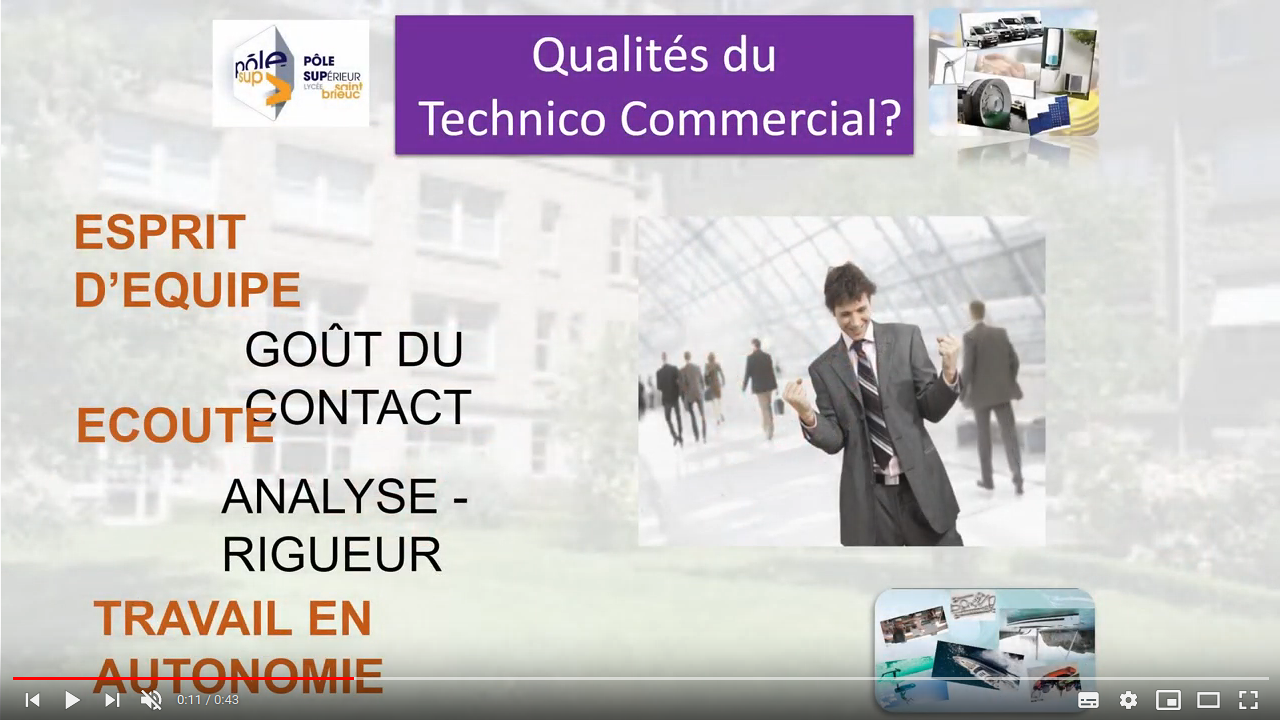 les qualites attendues - bts ccst les qualites attendues - bts ccst