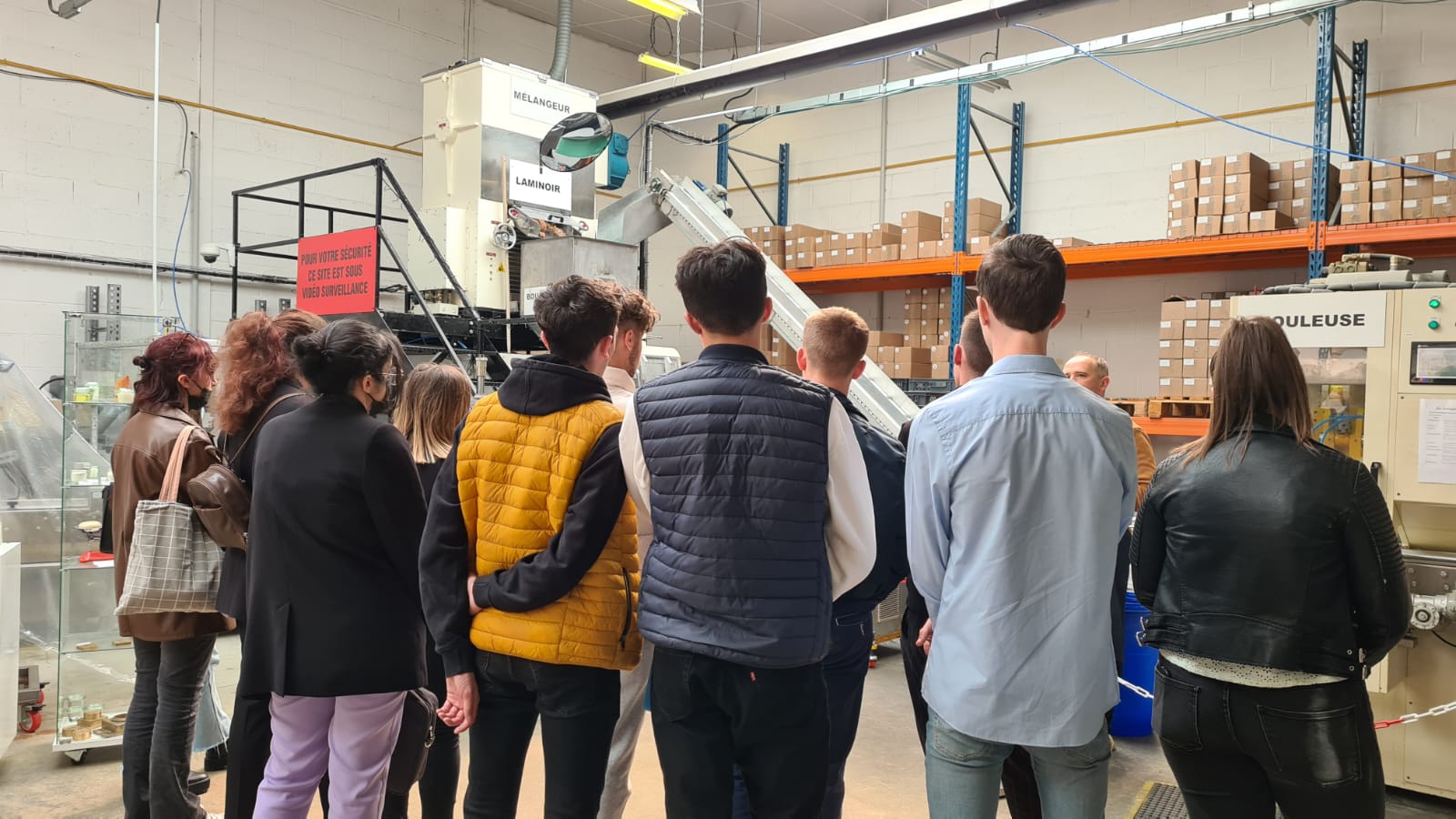 Visite Savonnerie Armor - BTS Gestion de la PME - Trégueux